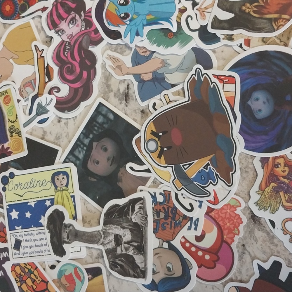 100s Sticker Lot 2 inches - Picture 4 of 10